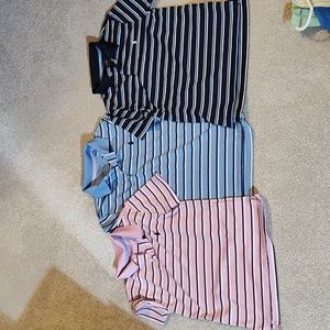 Set of three Polo Ralph Lauren Performance Golf Shirts